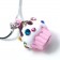 collier cupcake rose