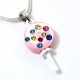 Collier Lollipop pink