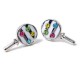 Boucles d'oreille Lollipop argentées