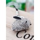 Cute rabbit phone strap