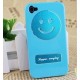 Etui I phone Smile, rose, bleu ou noir