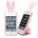 Coque de protection lapin Rose I Phone