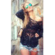 Top Romance Lace Flower